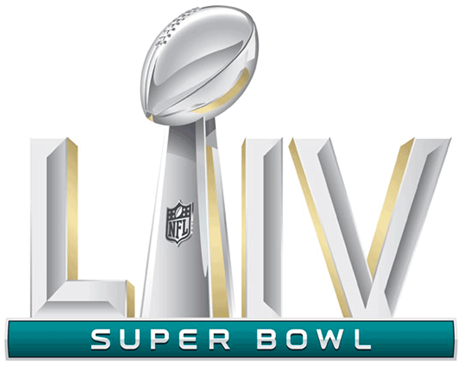 Super Bowl LIV Primary Logo t shirts iron on transfers